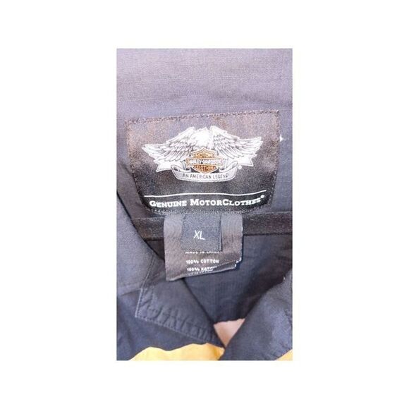 Harley Davidson button down XL - Picture 4 of 9